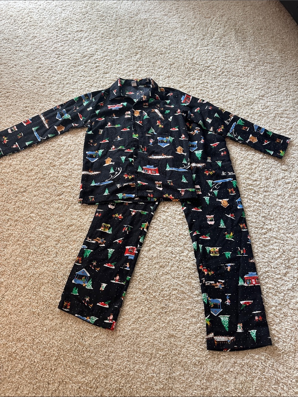 Kids pajama set Old Navy size large